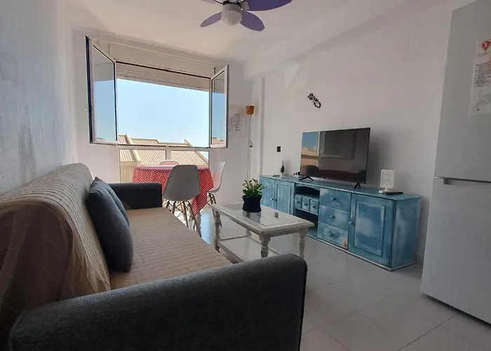 Alquilaencanarias-medano, Cabezo Beach, Sea Views! Daire El Médano